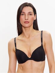 CALVIN KLEIN Push Up Plunge Black 545664672 цена и информация | Бюстгальтеры | pigu.lt