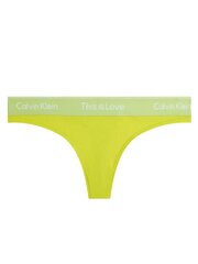 CALVIN KLEIN Thong Lemon Lime 545664515 цена и информация | Стринги | pigu.lt