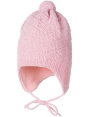 Детская шапка из шерсти мериноса Lenne Abby 23370*176, розовая цена и информация | Шапки, перчатки, шарфы для девочек | pigu.lt