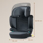 Automobilinė kėdutė Kinderkraft Xpand 2 i-Size, 15-36 kg, graphite black kaina ir informacija | Autokėdutės | pigu.lt