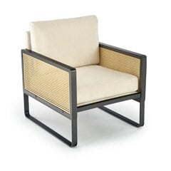 Кресло для гостиной Halmar Ilario, бежевый цвет цена и информация | Кресла в гостиную | pigu.lt