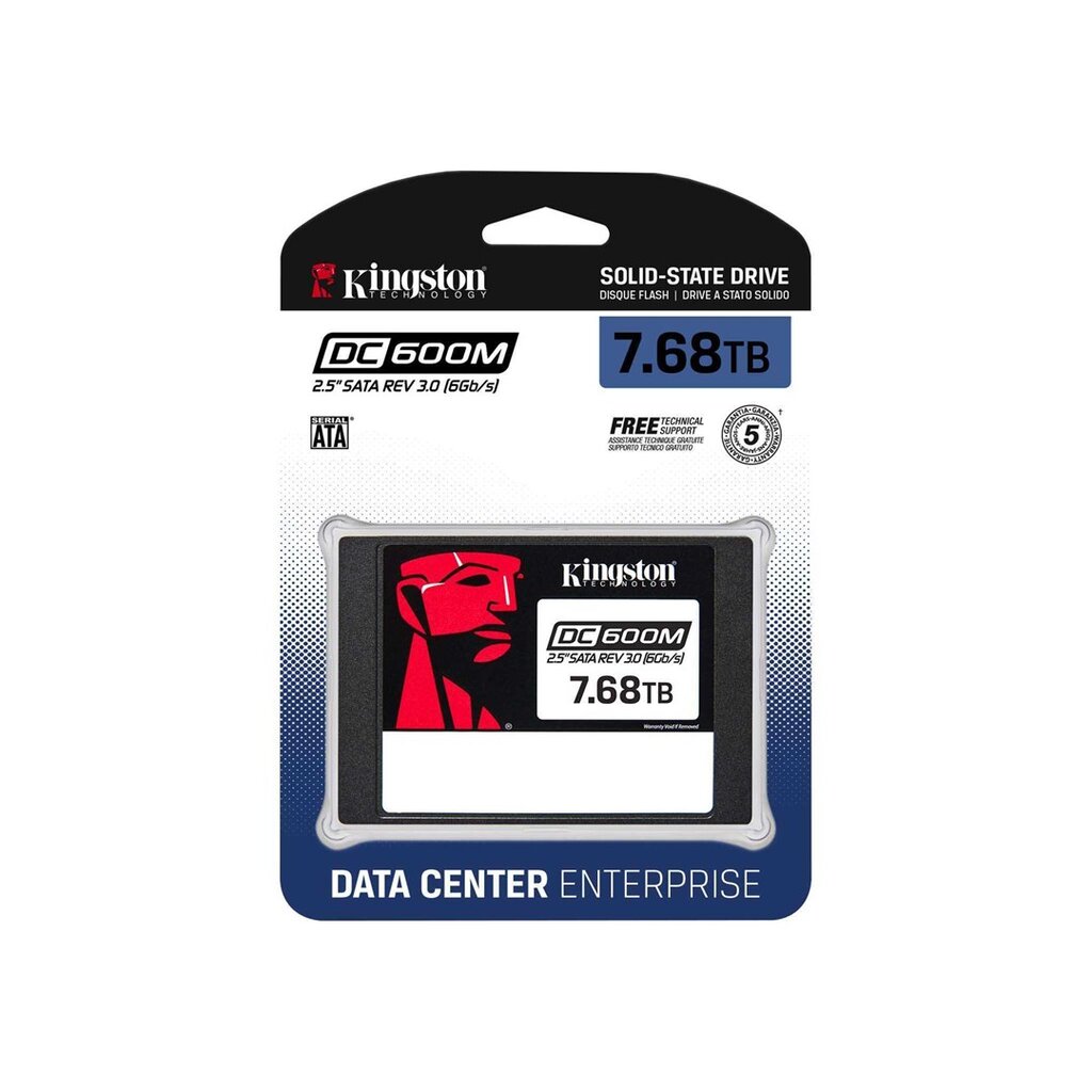 Kingston SEDC600M/7680G kaina ir informacija | Vidiniai kietieji diskai (HDD, SSD, Hybrid) | pigu.lt