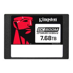 Kingston SEDC600M/7680G цена и информация | Внутренние жёсткие диски (HDD, SSD, Hybrid) | pigu.lt