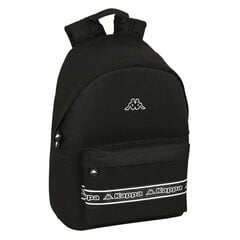 Mokyklinė kuprinė Kappa, juoda цена и информация | Школьные рюкзаки, спортивные сумки | pigu.lt