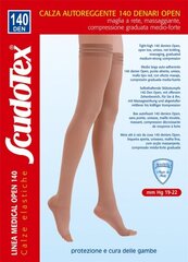 SCUDOTEX garās zeķes S589 140den 2. izm. nature цена и информация | Женские носки | pigu.lt