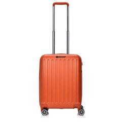 Mažas lagaminas SwissBags Cosmos, S, oranžinis kaina ir informacija | Lagaminai, kelioniniai krepšiai | pigu.lt