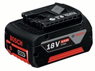 Аккумулятор Bosch GBA 18 В / 4.,0 Ач цена и информация | Шуруповерты, дрели | pigu.lt