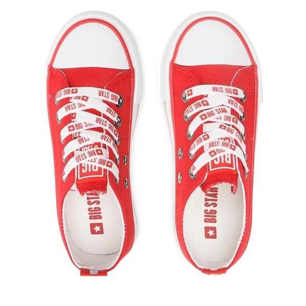 Sportiniai batai mergaitėms Big Star KK374047, raudoni kaina ir informacija | Sportiniai batai vaikams | pigu.lt