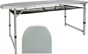 Sulankstomas stalas Aktive Foldable, 149x71,5x80 cm, baltas kaina ir informacija | Turistiniai baldai | pigu.lt
