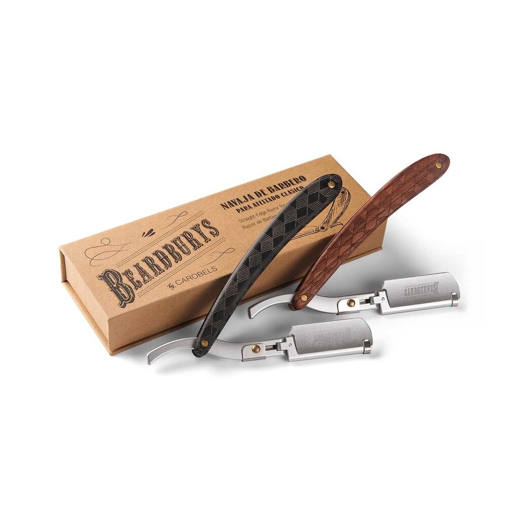 Skustuvas Beardburys Razor Master Double Brown kaina ir informacija | Skutimosi priemonės ir kosmetika | pigu.lt