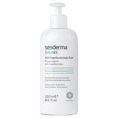 Kūno fluidas probleminei odai Sesderma Salises Anti-Imperfection Body Fluid, 250 ml цена и информация | Кремы, лосьоны для тела | pigu.lt