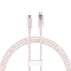 Fast Charging cable Baseus USB-C to Lightning  Explorer Series 1m, 20W (pink) цена и информация | Кабели для телефонов | pigu.lt