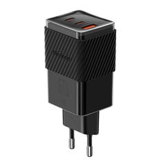 Mcdodo Зарядное устройство GaN 65W Mcdodo CH-1501, 2x USB-C, USB-A (черное) цена и информация | Зарядные устройства для телефонов | pigu.lt