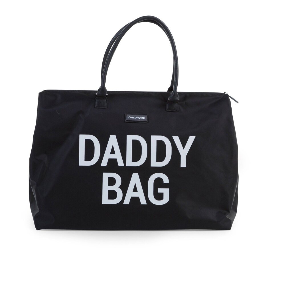 Tėčio reikmenų krepšys Childhome Daddy bag Nursery bag, juodas kaina ir informacija | Vežimėlių priedai | pigu.lt