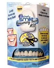 Комплект временных верхних зубов, 10 шт. цена и информация | Зубные щетки, пасты | pigu.lt