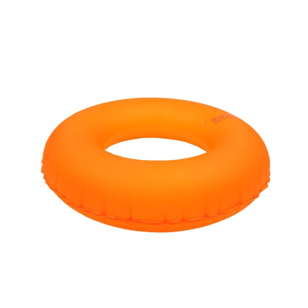 Plaukimo ratas vaikams, 60 cm, oranžinis цена и информация | Pripučiamos ir paplūdimio prekės | pigu.lt