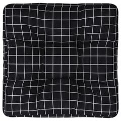 Paletės pagalvėlė vidaXL, juoda kaina ir informacija | Pagalvės, užvalkalai, apsaugos | pigu.lt