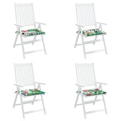 4-ių kėdžių pagalvėlių komplektas vidaXL, įvairių spalvų цена и информация | Подушки, наволочки, чехлы | pigu.lt