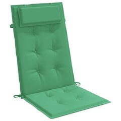 Kėdės pagalvėlės vidaXL, žalios цена и информация | Подушки, наволочки, чехлы | pigu.lt