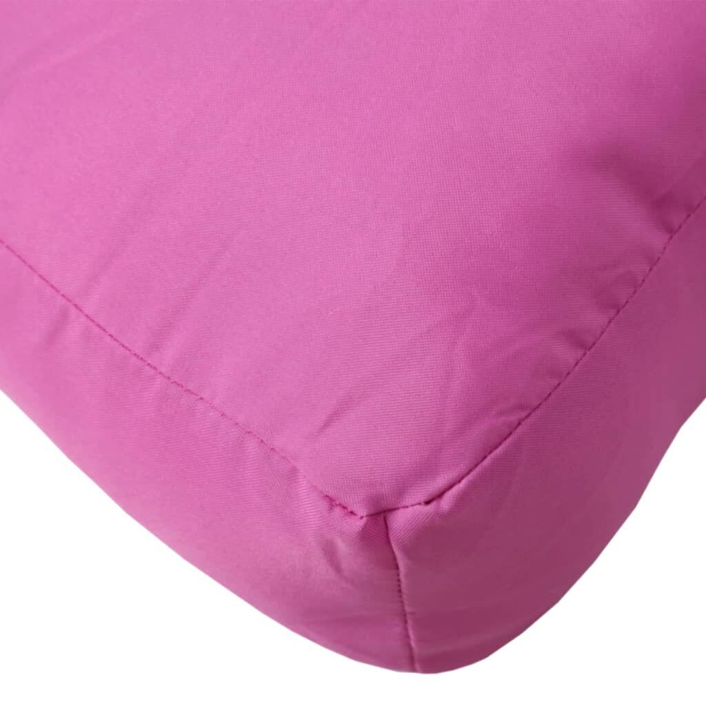 Palečių pagalvė vidaXL, rožinė kaina ir informacija | Pagalvės, užvalkalai, apsaugos | pigu.lt