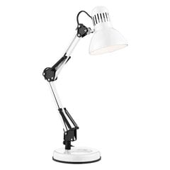 Searchlight настольная лампа Desk Partners Hobby, 1xE27x60W, EU2429WH цена и информация | Настольные светильники | pigu.lt