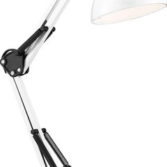 Searchlight настольная лампа Desk Partners Hobby, 1xE27x60W, EU2429WH цена и информация | Настольные светильники | pigu.lt