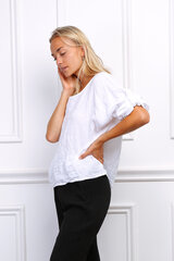 Блузка из кружевного полотна на чехле цена и информация | Женские блузки, рубашки | pigu.lt