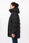 Five Seasons moteriška ilga žieminė striukė EVIE, juoda kaina ir informacija | Striukės moterims | pigu.lt