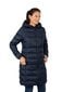 Five Seasons moteriškas pūkinis paltas HELEN, tamsiai mėlynas kaina ir informacija | Striukės moterims | pigu.lt