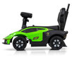 Automobilis vaikams, su rankena, Lamborghini the Essenza SCV12, žalias/juodas kaina ir informacija | Žaislai kūdikiams | pigu.lt