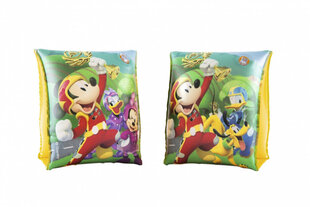 Bestway pripučiamos plaukimo rankos Mickey Mouse, 23 x 15 cm kaina ir informacija | Plaukimo liemenės ir rankovės | pigu.lt