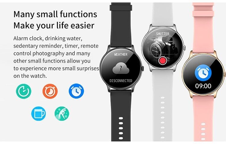 Livman Z12 Pro Silver kaina ir informacija | Išmanieji laikrodžiai (smartwatch) | pigu.lt