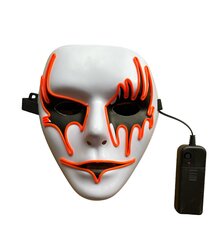 Светящаяся маска для вечеринки цена и информация | Карнавальные костюмы | pigu.lt