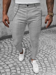 Kelnės vyrams Metir DJ/550172-51549, pilkos цена и информация | Мужские брюки | pigu.lt