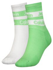 CALVIN KLEIN Lime 2 Pck 545663648 цена и информация | Женские носки | pigu.lt