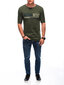 Marškinėliai vyrams Edoti 122388-7, žali цена и информация | Vyriški marškinėliai | pigu.lt