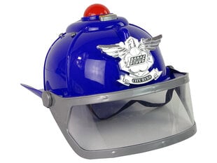 Шлем полицейского со звуком, синий цена и информация | Игрушки для мальчиков | pigu.lt