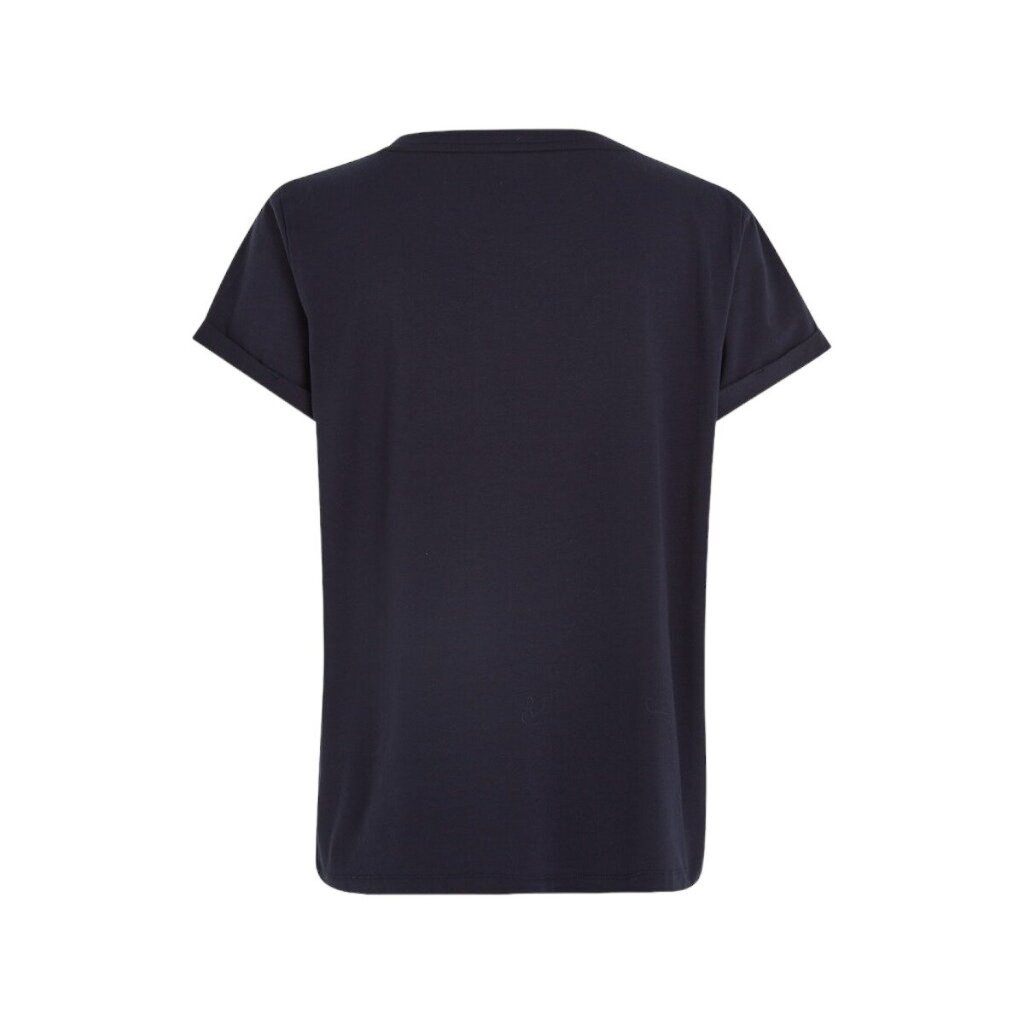 Tommy Hilfiger marškinėliai moterims 79396, mėlyni kaina ir informacija | Marškinėliai moterims | pigu.lt