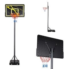 Krepšinio stovas Nils, 90x60cm цена и информация | Баскетбольные стойки | pigu.lt