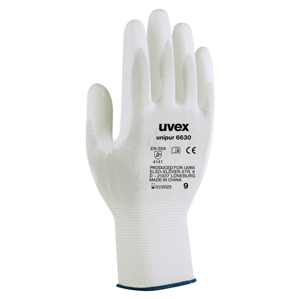 Pirštinės Uvex Unipur 6630 цена и информация | Darbo pirštinės | pigu.lt