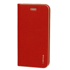 Чехол Vennus Book Case с рамкой для Samsung Galaxy A34 5G красный цена и информация | Чехлы для телефонов | pigu.lt