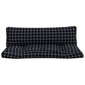 Palečių pagalvėlės vidaXL, juodos kaina ir informacija | Pagalvės, užvalkalai, apsaugos | pigu.lt