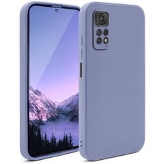 Силиконовый чехол Moozy Minimalist для Xiaomi Redmi Note 11, Xiaomi Redmi Note 11S, серо-голубой цена и информация | Чехлы для телефонов | pigu.lt