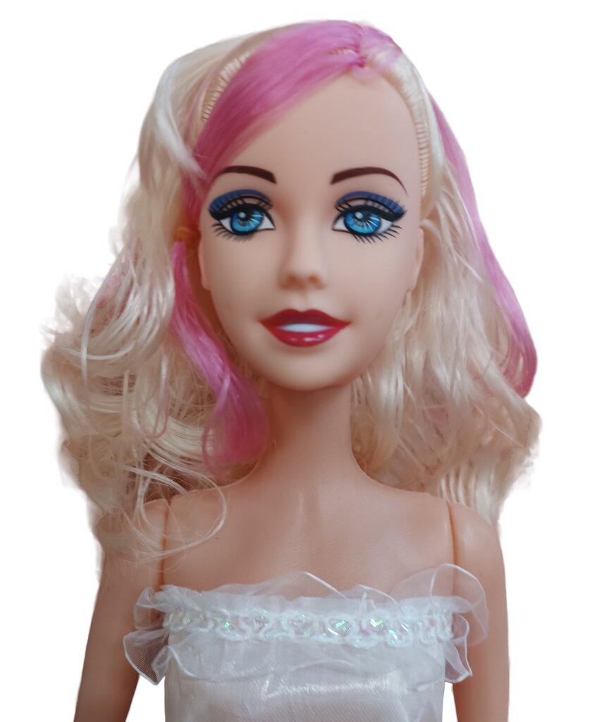 Elegantiško stiliaus lėlė, 56 cm kaina ir informacija | Žaislai mergaitėms | pigu.lt