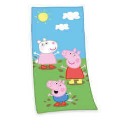 Herding Peppa Pig rankšluostis, 75x150 cm kaina ir informacija | Rankšluosčiai | pigu.lt