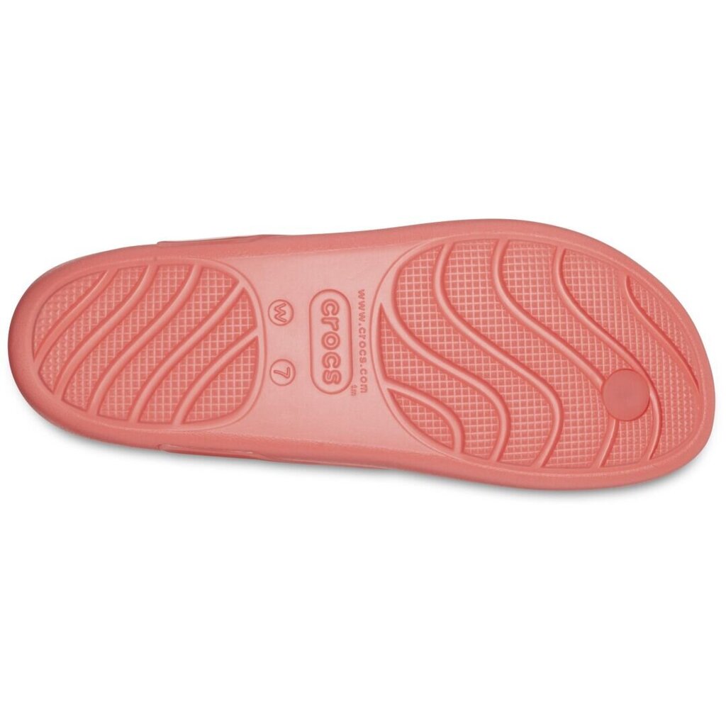 Crocs™ lauko šlepetės moterims 244843, raudonos kaina ir informacija | Šlepetės moterims | pigu.lt