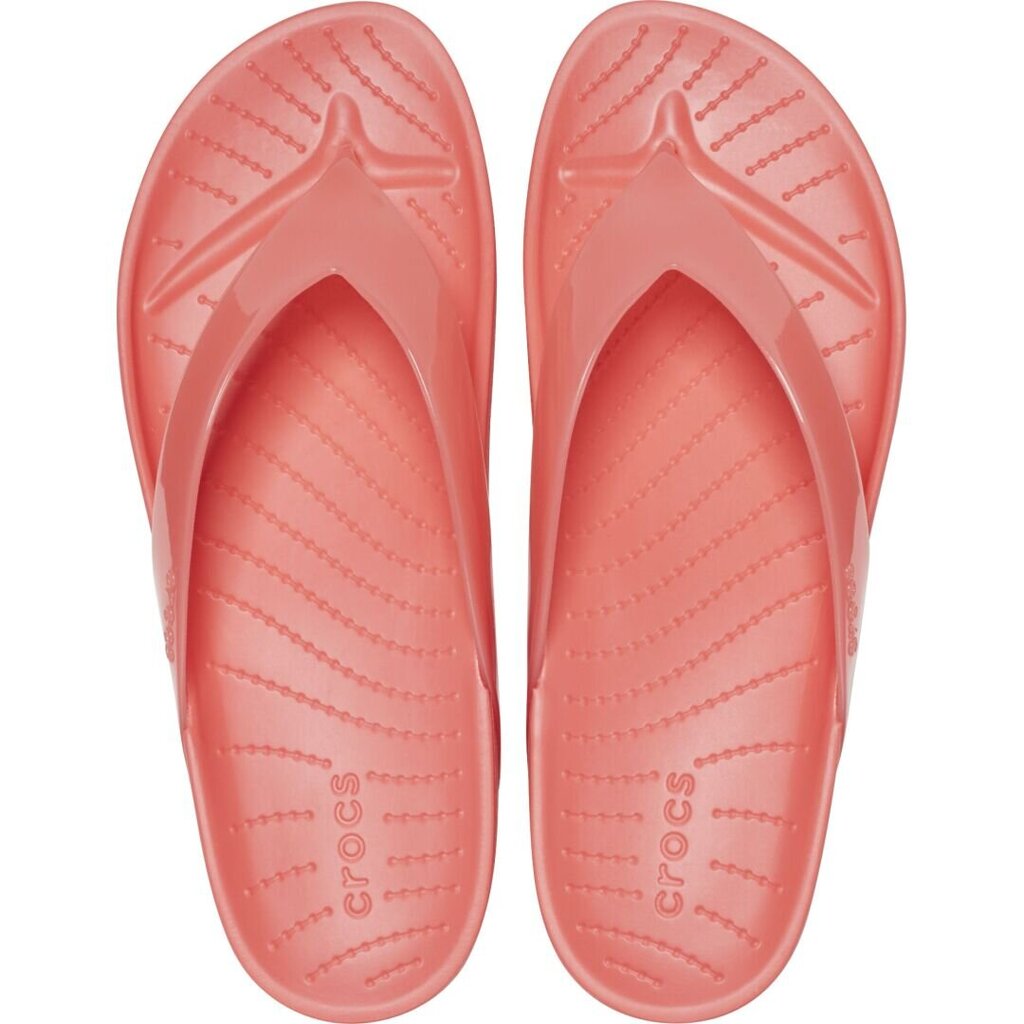 Crocs™ lauko šlepetės moterims 244843, raudonos kaina ir informacija | Šlepetės moterims | pigu.lt