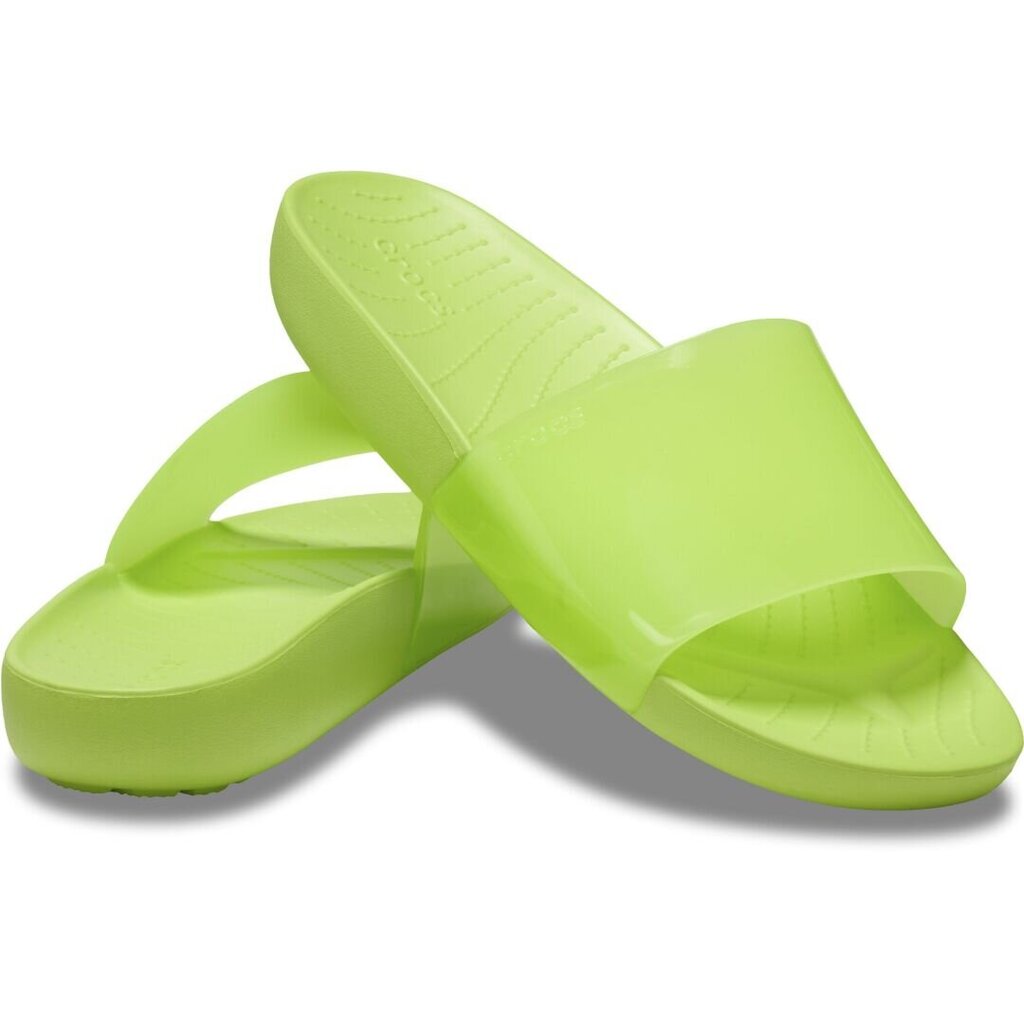 Crocs™ lauko šlepetės moterims 244871, žalios kaina ir informacija | Šlepetės moterims | pigu.lt