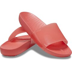 Crocs™ lauko šlepetės moterims 244885, raudonos kaina ir informacija | Šlepetės moterims | pigu.lt