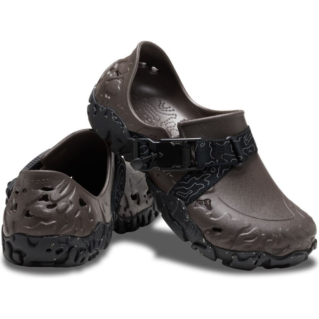 Crocs™ šlepetės vyrams 244208, rudos kaina ir informacija | Vyriškos šlepetės, basutės | pigu.lt